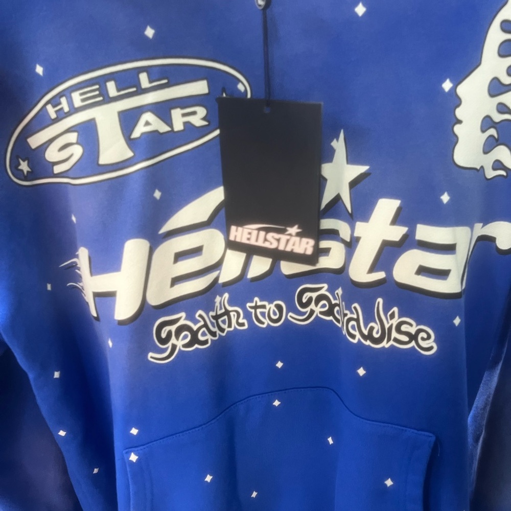 Hellstar Blue Hoodie